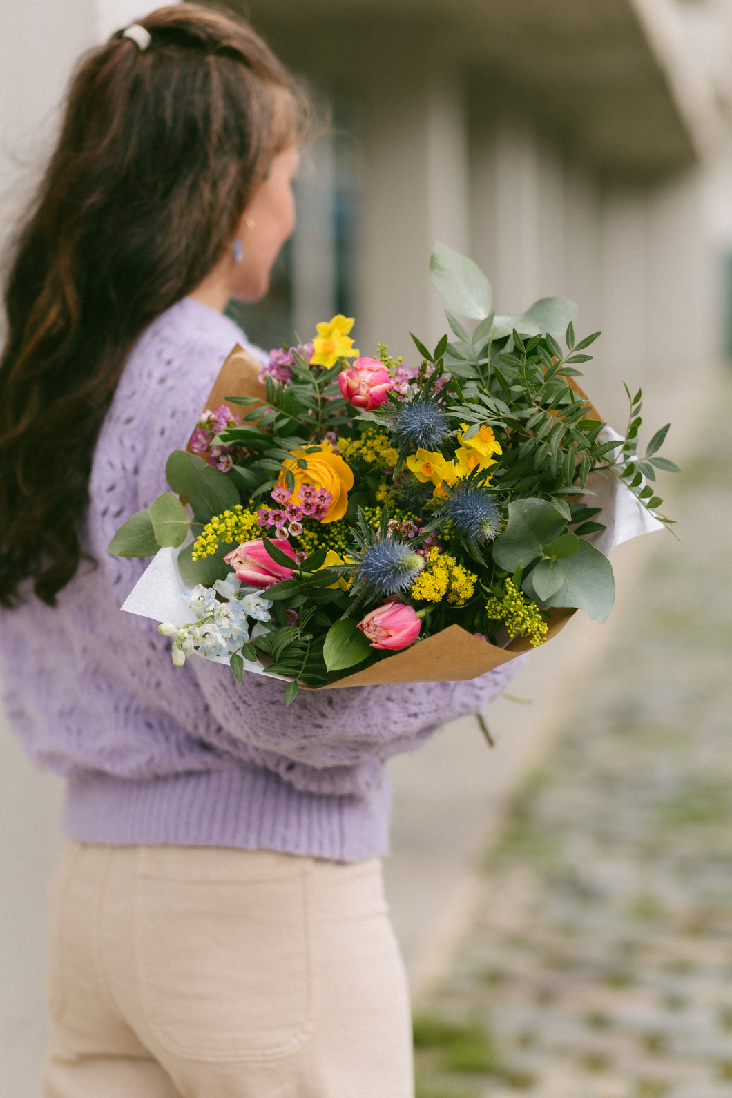 Ramo de flor de temporada
